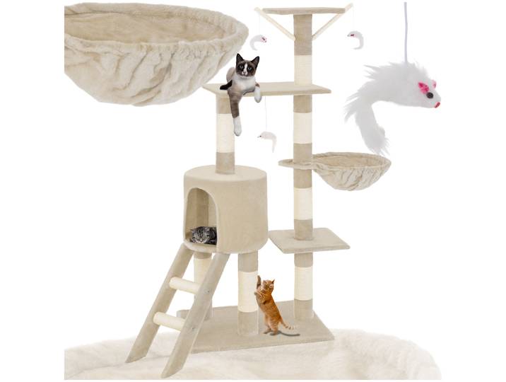 Kratzbaum Dominik 144cm - beige