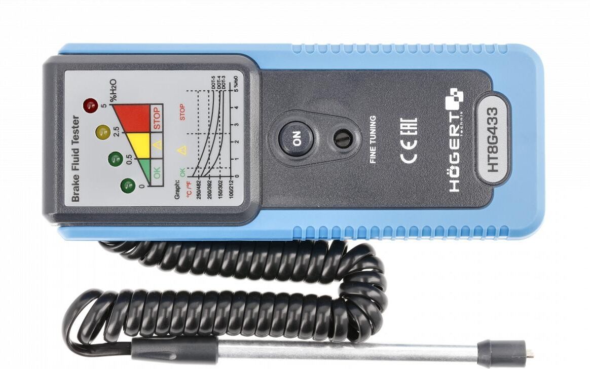 Hogert Technik HT8G433 Bremsflüssigkeitstester