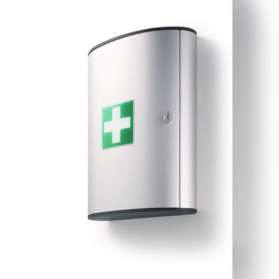 Durable Verbandschrank 400x302x118mm FIRST AID BOX L si leer