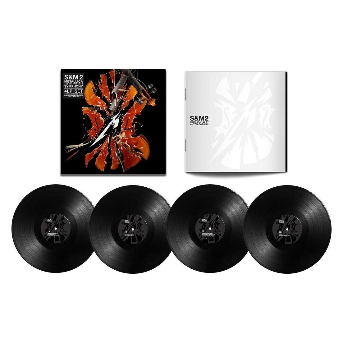 EMI S&M2 (Black 4LP,Limited Edition) (Metallica) (40940562)