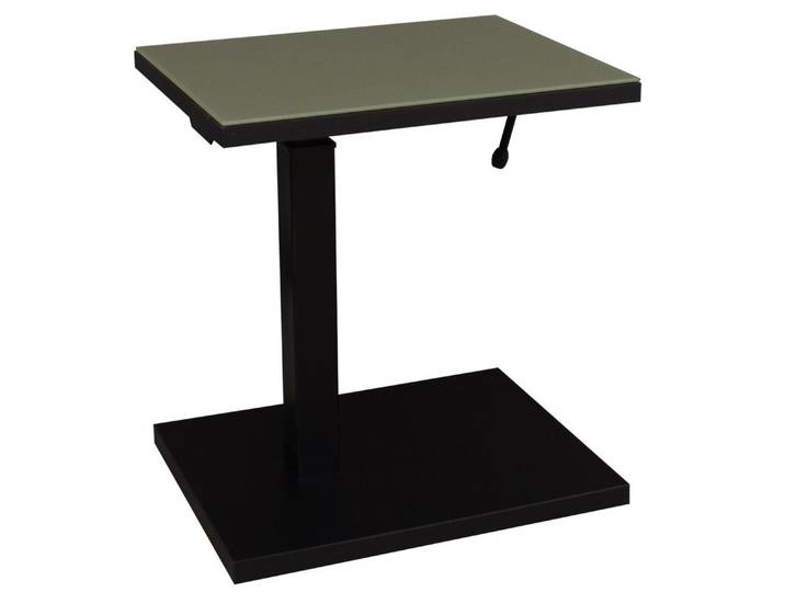 möbel-direkt.de Wohnzimmer-Set Beistelltisch Colors in Olivgrün Glas