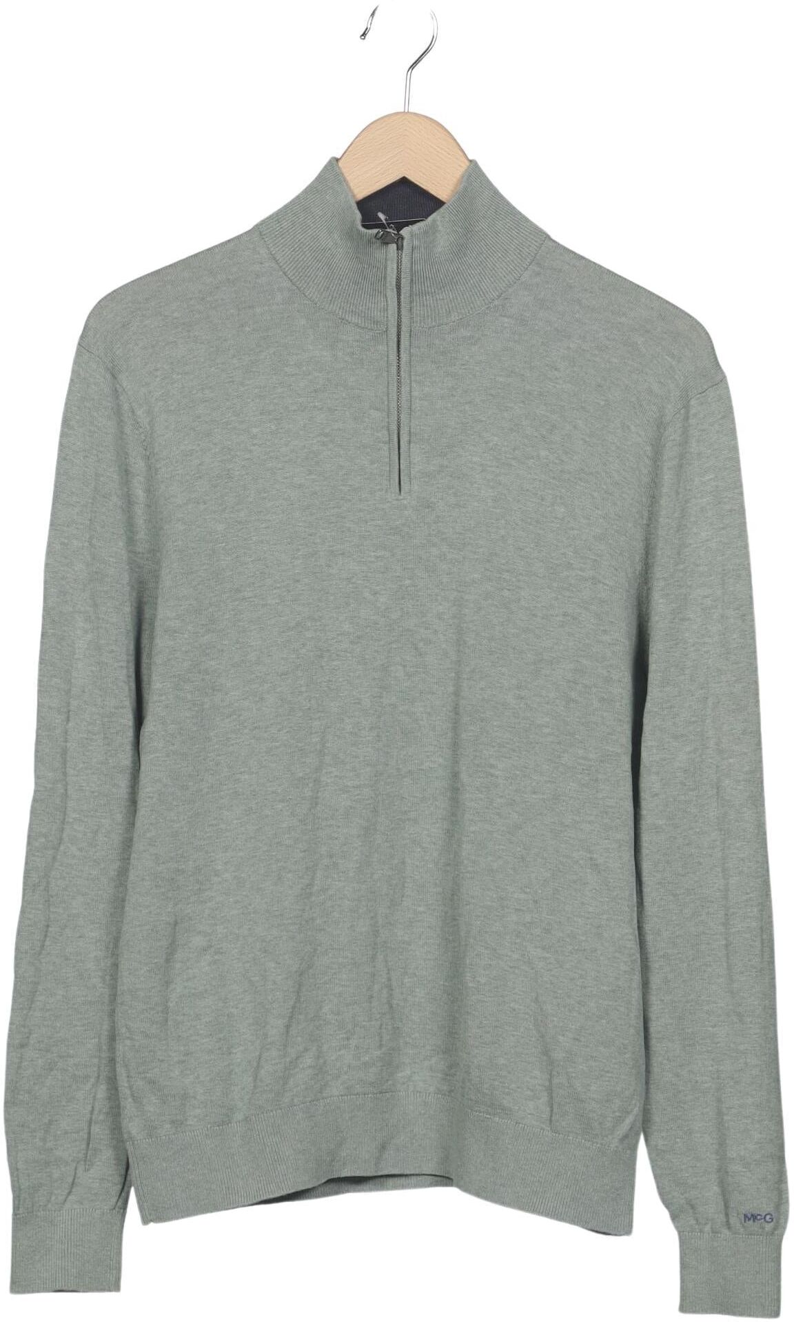McGregor Herren Pullover, Hellgrün, Gr. M, Baumwolle - Second Hand