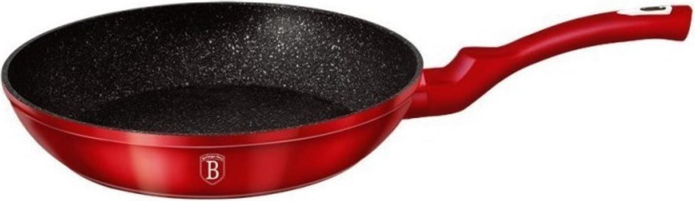 Berlinger Haus Granieten Koekenpan Red Metallic Line 24cm 8277