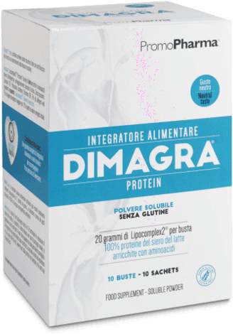 Dimagra Protein Integratore Di Proteine Massa Muscolare Gusto Neutro 10 Buste