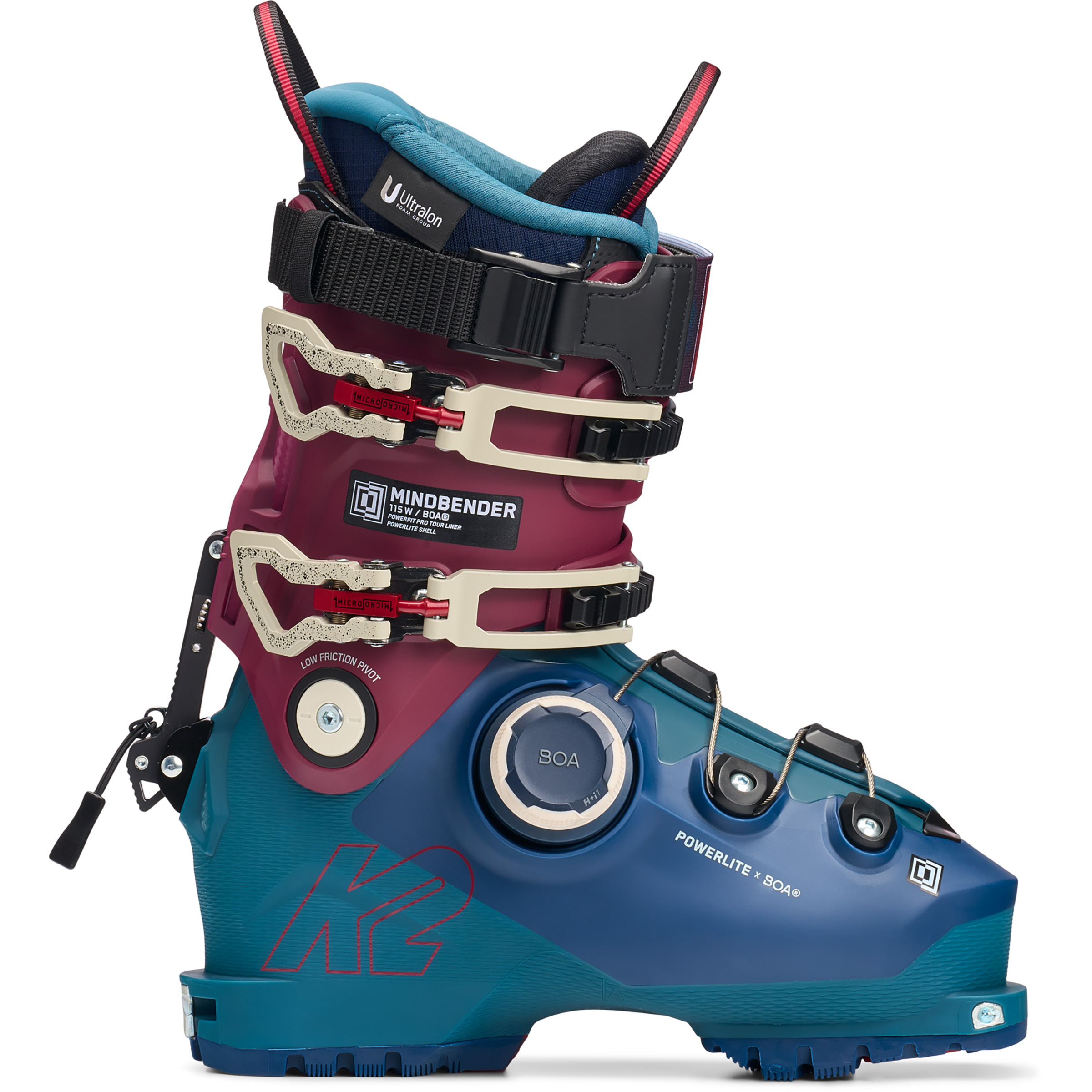 K2 Mindbender 115 Boa Freerideskischuhe Damen Tourenskischuhe blau Größe 42.5 Freeride | Skitour