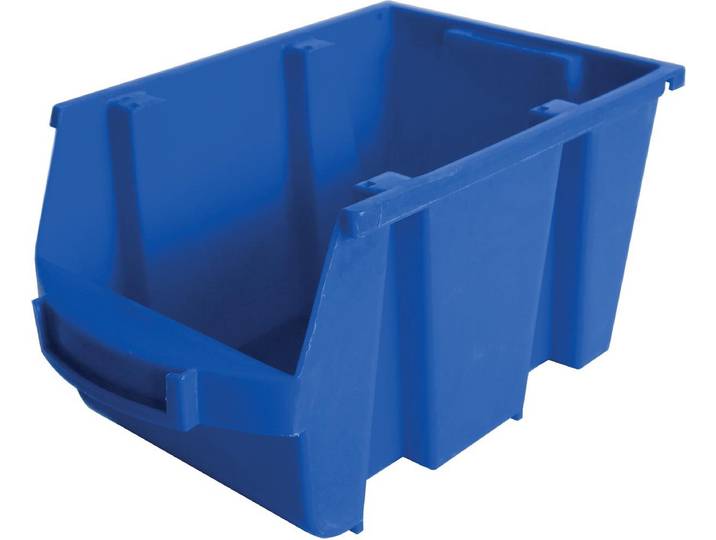Viso magazijnbak 4 liter blauw