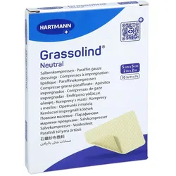 GRASSOLIND Salbenkompressen 5x5 cm steril