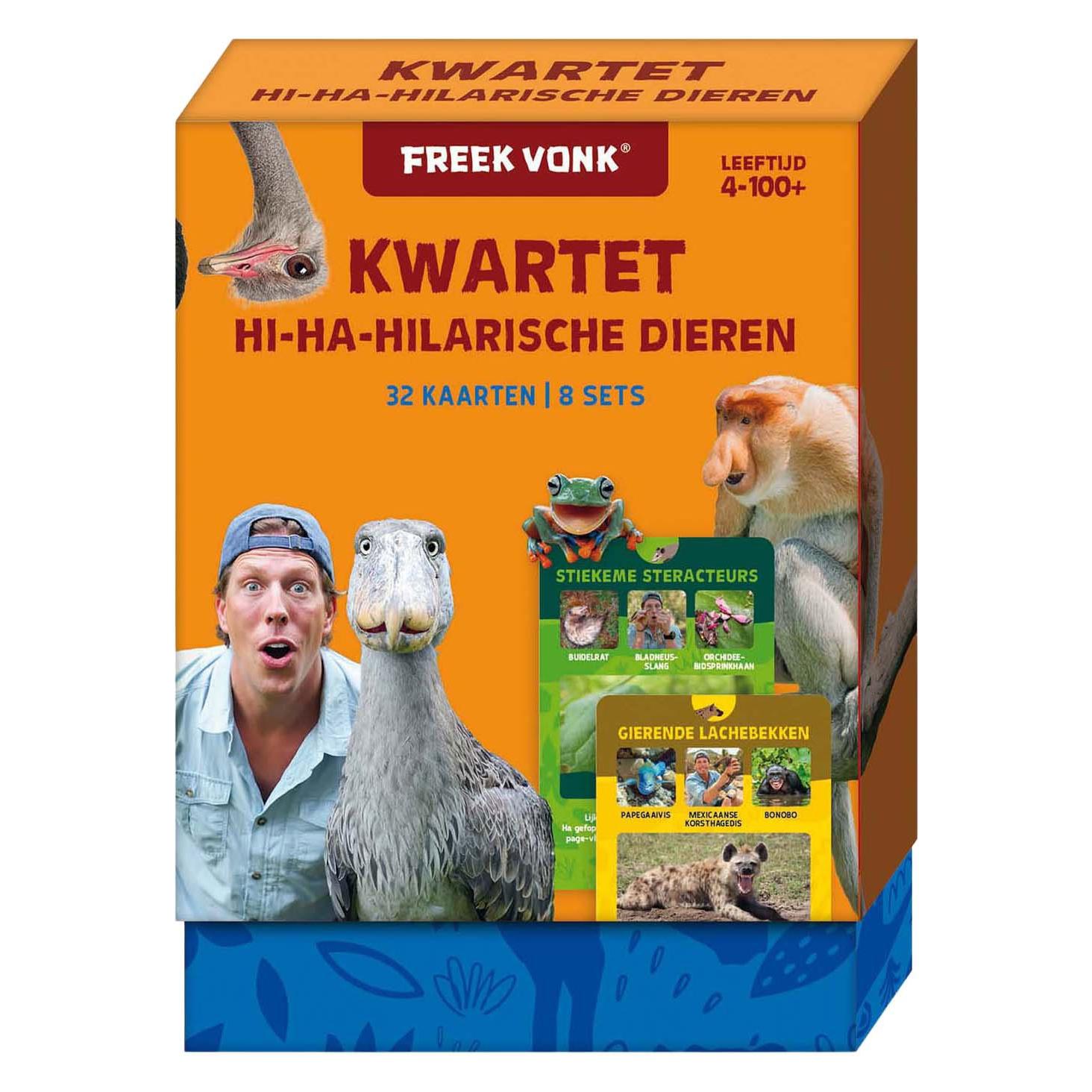 Central Books Freek Vonk Animal Quartet - Lustige Tiere (Niederländisch, 2 - 4 Spieler) (77227006)