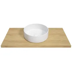 Neuesbad Keramik Aufsatzwaschtisch NOEL 36 cm, weiss glänzend NB1DF50281