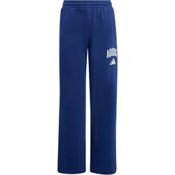 adidas Seasonals Collegiate Typography Jogginghose Kinder KC4575 - dark blue/off white 176