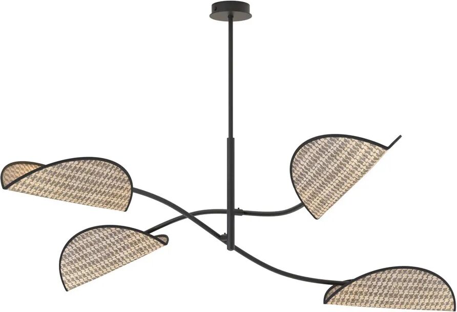 Lumes Brązowa wisząca lampa sufitowa M3-M91