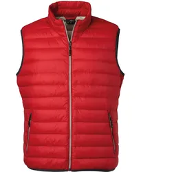Daunenweste "JN1138" - M - red/silver