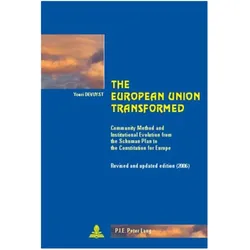 The European Union Transformed, Fachbücher von Youri Devuyst