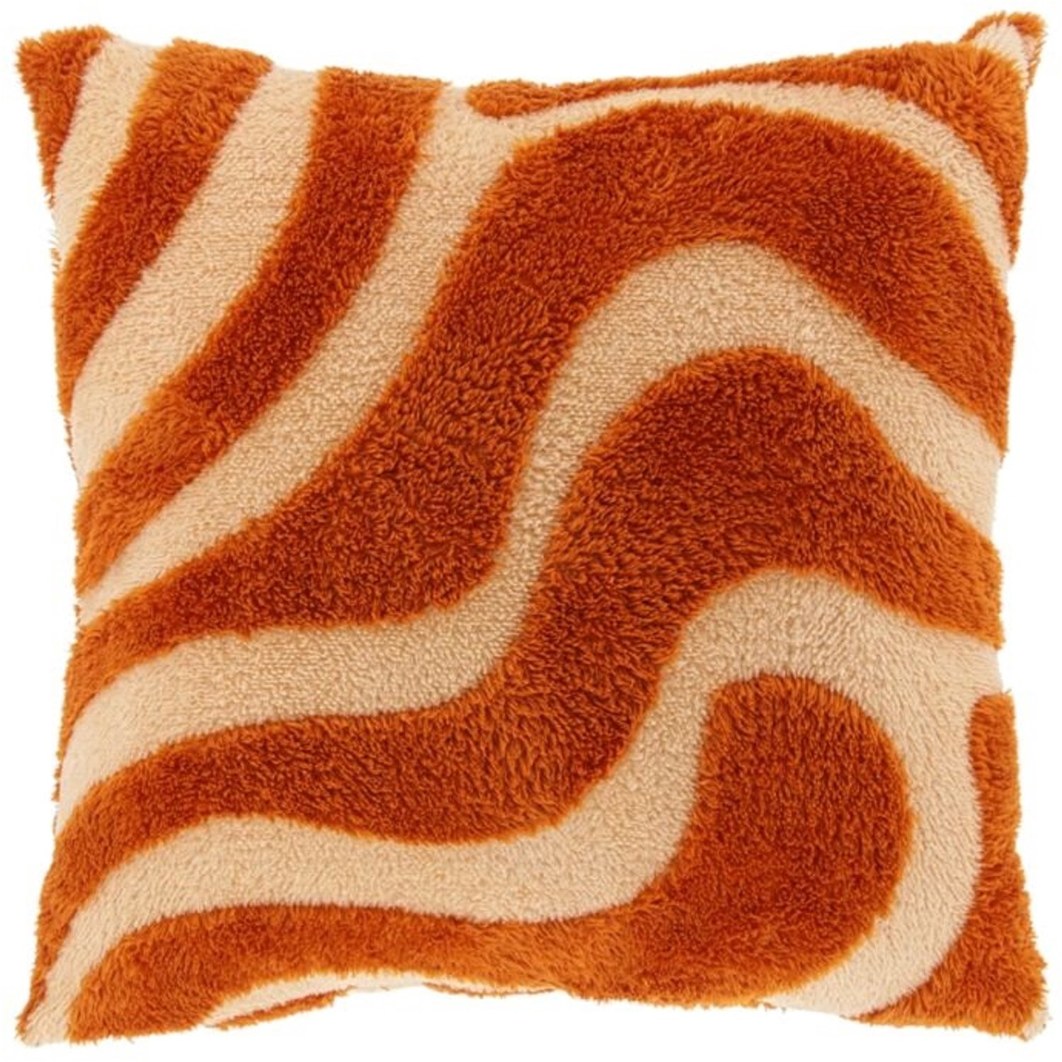 Unique Living Sierkussen Maud Orange Flame 50x50 cm