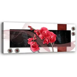 KUNSTDRUCK Rosa 150/50 cm
