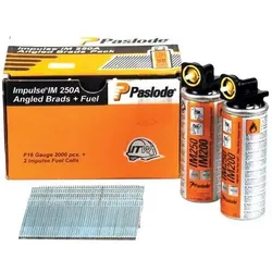 Paslode, Nägel, Impulse Packs 2000 Stifnägel 1,6 x 45 mm galvanisiert + Gas (2000 Stk., 45 mm)