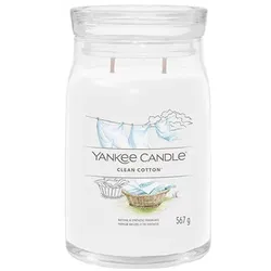 Yankee Candle Clean Cotton Signatur Kerze 567 g