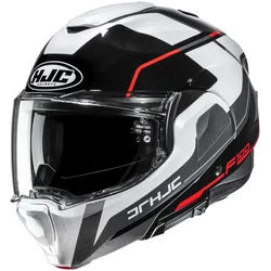 HJC F100 Astra Klapphelm - rot - XL (60/61)