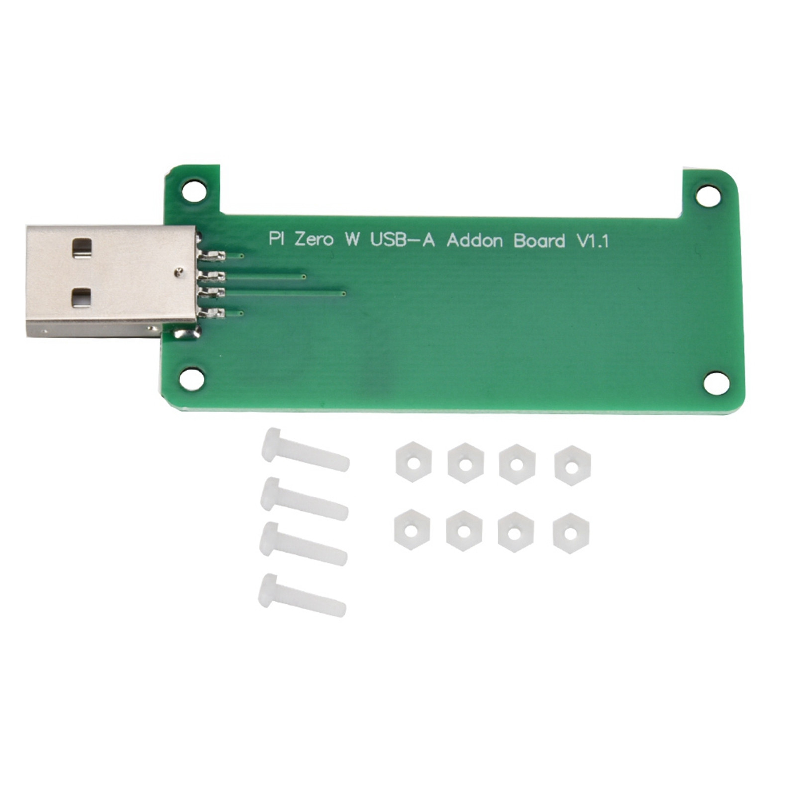 Cocosity USB-adapterplaat voor Raspberry Pi Zero, USB-expansieboard voor Zero 1.3 en Zero W