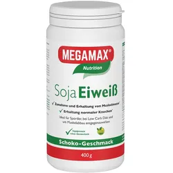 MEGAMAX Soja Eiweiß Schoko Pulver 400 g Pulver