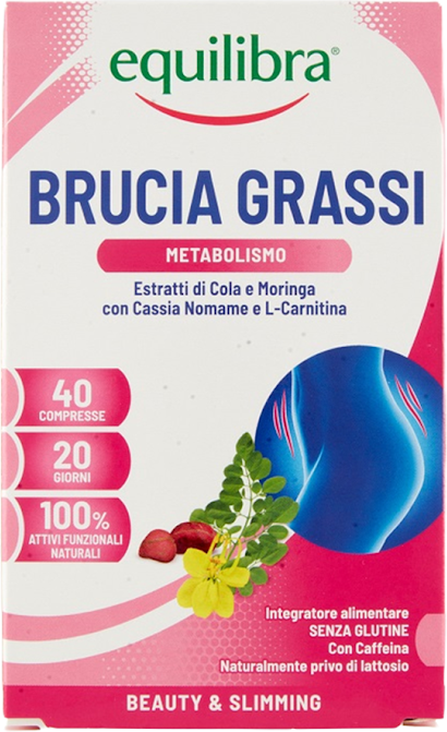 EQUILIBRA Srl Equilibra Brucia Grassi, 40 Compresse
