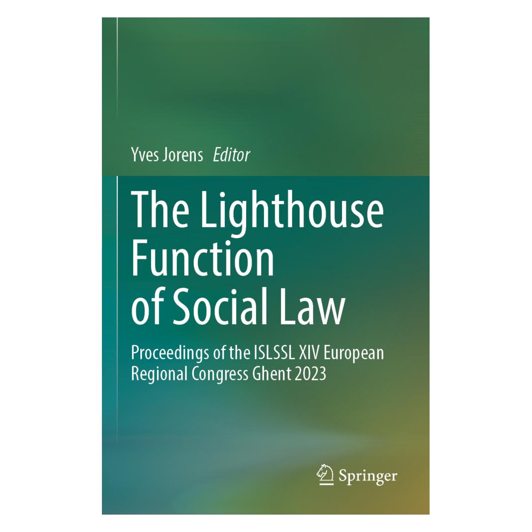 Springer The Lighthouse Function of Social Law (Englisch, Softcover, Yves Jorens) (57099066)
