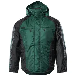MASCOT Frankfurt Winterjacke UNIQUE Grün / Schwarz L - 12035-211-0309-L - Grün / Schwarz