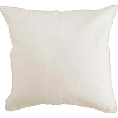 Kissenbezug FLEURESSE "Provence", beige (creme), B:40cm L:40cm, Leinen, Obermaterial: 50% Baumwolle, 50% Leinen, Kissenbezüge, Kissenbezug, Leinen, Premium Qualität, kühlende Stoff