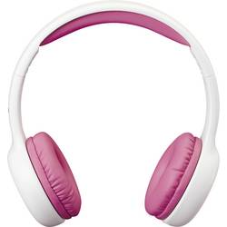 Lenco HP-010BU Over Ear Kopfhörer kabelgebunden Blau Lautstärkebegrenzung Kinder