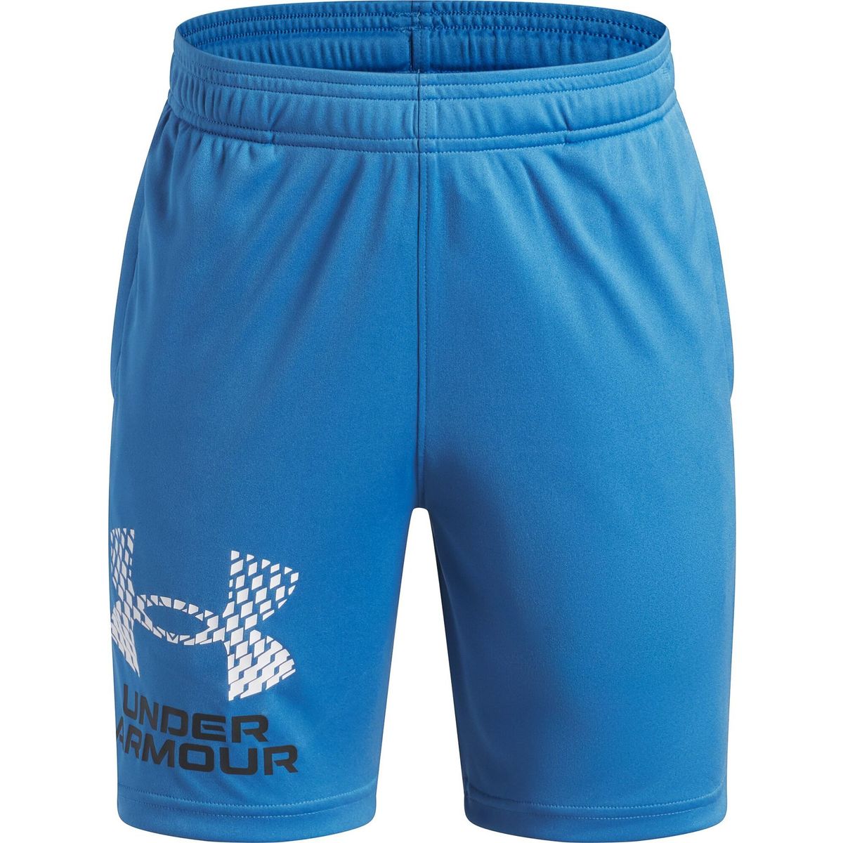 Under Armour Tech Logo Shorts blue white (430) XS 1383333-430-YXS