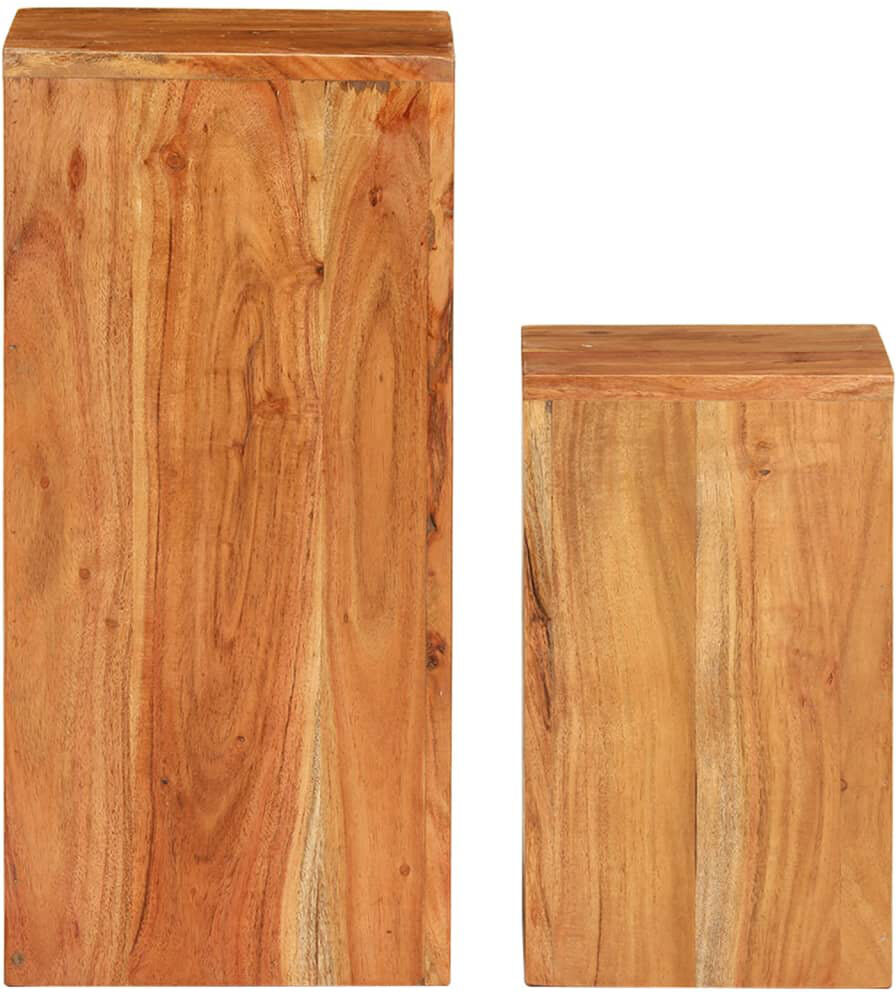 Union Rustic Ellice 2 Piece Side Brown 59cm H X 23cm L X 23cm D
