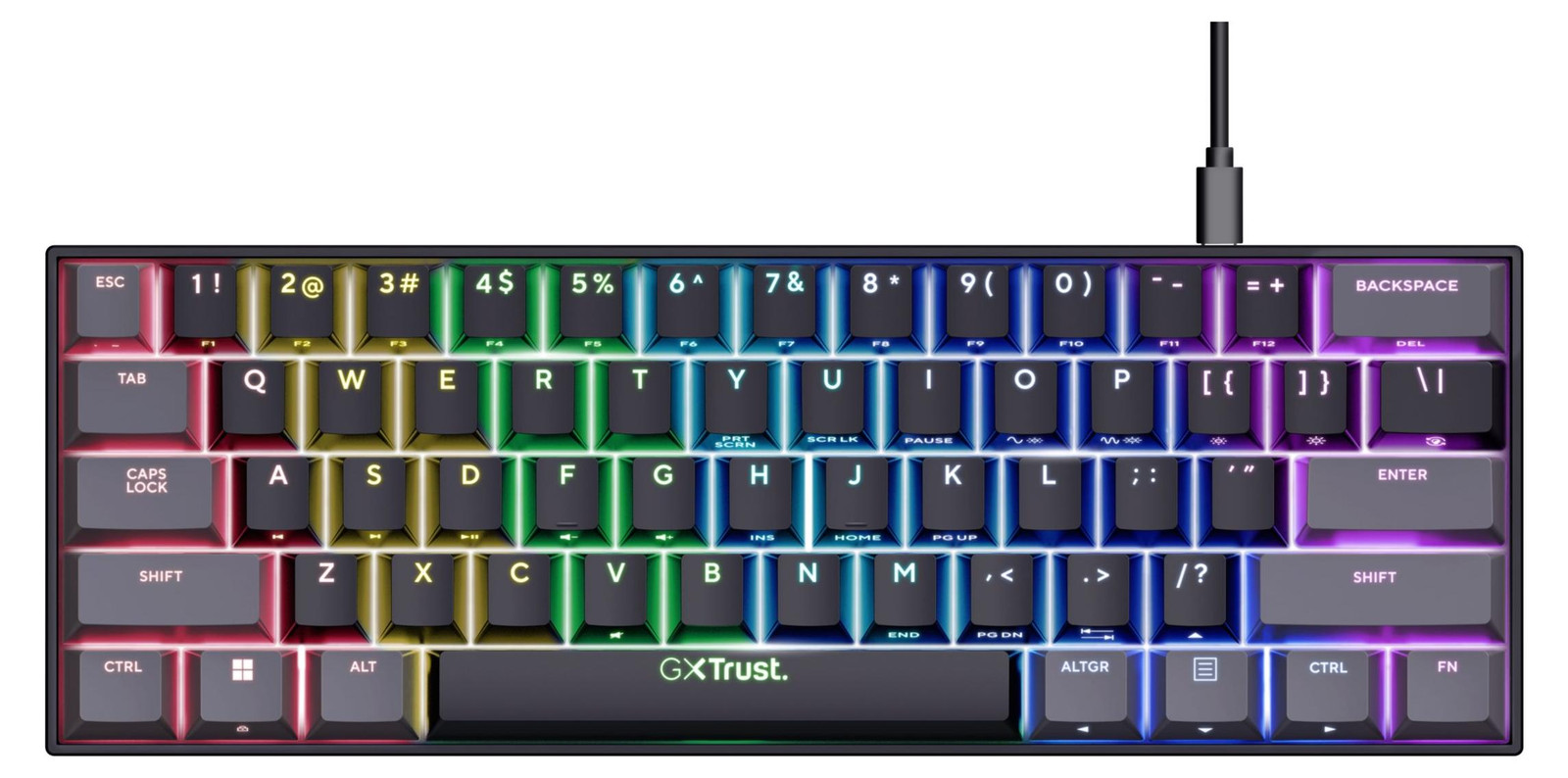 Trust Gxt867 Acira Mini Toetsenbord