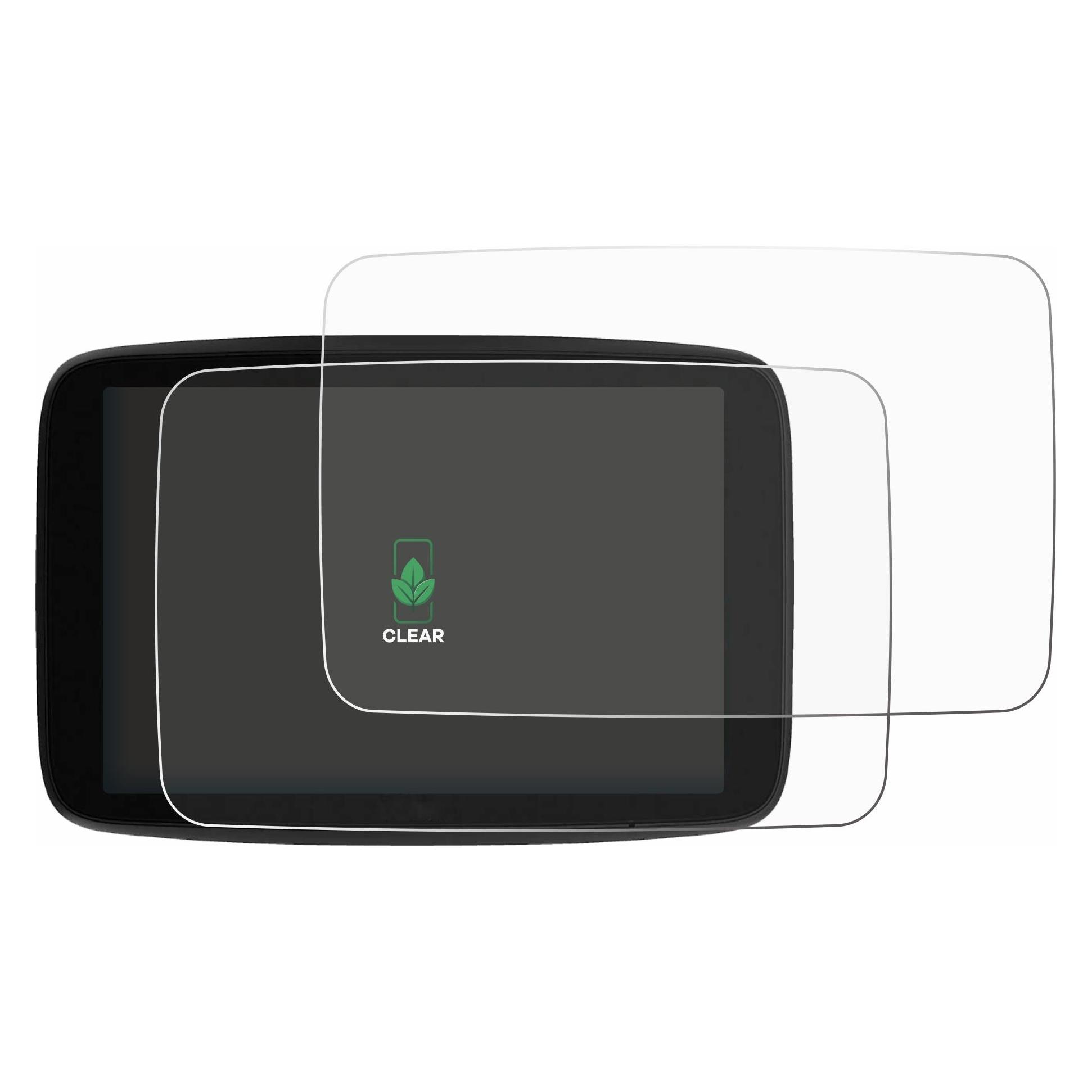 ScreenLeaf Schutzfolie für TomTom GO Superior 7" Displayschutz Display Schutz Folie Klar Transparent (6150876)