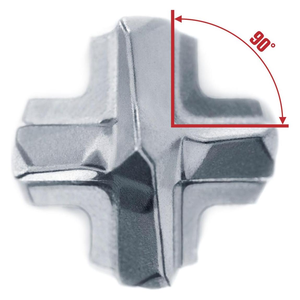 Alpen Widia-Bohrer für SDS+-Stahlbeton mit 4 Schneiden F8, 20-260/200 (bis 20 Millimeter) (49834472)