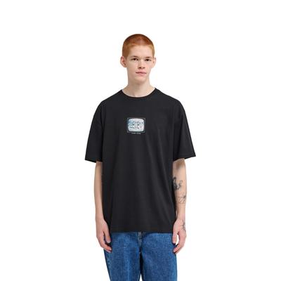 T-Shirt ELEMENT "Digit", Herren, Gr. L, schwarz (flint schwarz), Obermaterial: 100% Baumwolle., Shirts T-Shirt