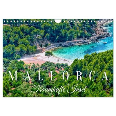 Mallorca Traumhafte Insel (Wandkalender 2026 DIN A4 quer), CALVENDO Monatskalender