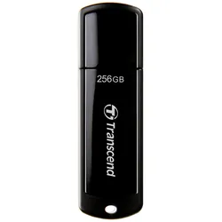 Transcend JetFlash 700 USB 256GB USB3.1 (256 GB, USB-A), USB Stick, Schwarz