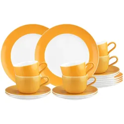 Seltmann, Geschirrset, Liberty Pure Colors Kaffeeservice (18 Stk.)