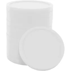 CombiCraft Ø23mm Wertmarken oder Einkaufswagenchips 1€ Format in Weiß - 500 Stück