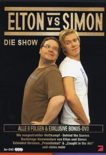 Elton - Elton vs. Simon - Die Show (3 DVDs) - Preis vom 30.09.2026 09:01:18 h
