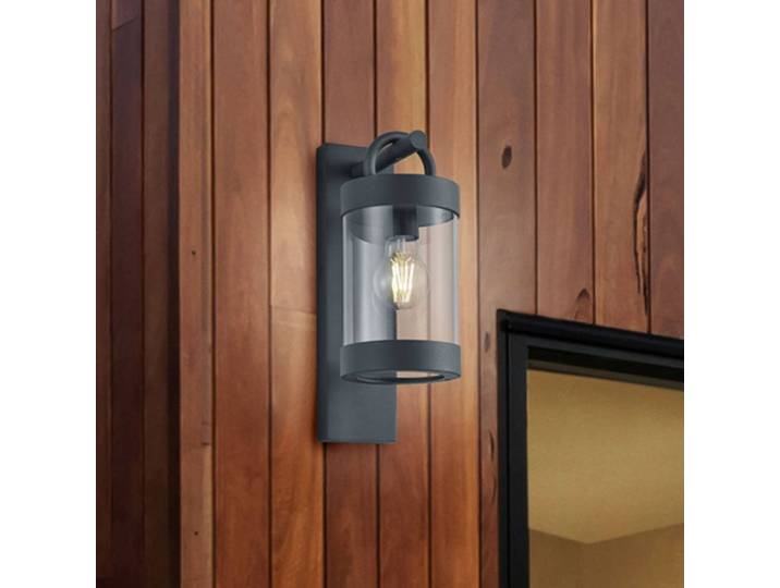 Trio Lighting Außenwandleuchte Sambesi, schwarz, Aluminium, Modern