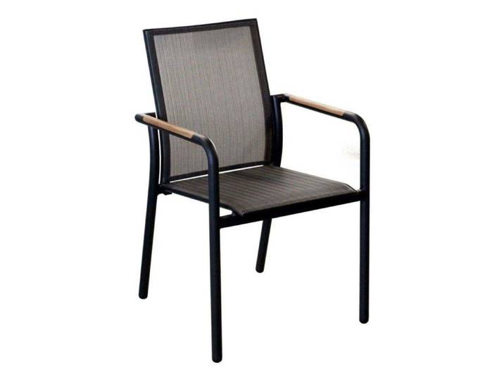 Fauteuil de jardin empilable en aluminium Aroha graphite