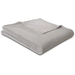 Biederlack Wohndecke Soft & Cover silber 150x200 cm