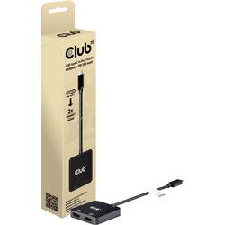 club3D USB-C® / HDMI Adapter USB-C® Stecker, HDMI-A Buchse 15 cm Schwarz CSV-1558 USB-C®-Displaykabel