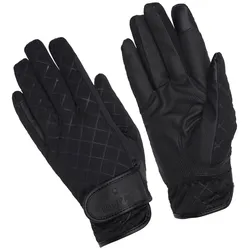 Equipage Cony Reithandschuhe, schwarz - L