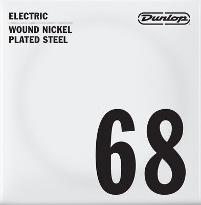 Dunlop Nickel Wound Single Str 068w