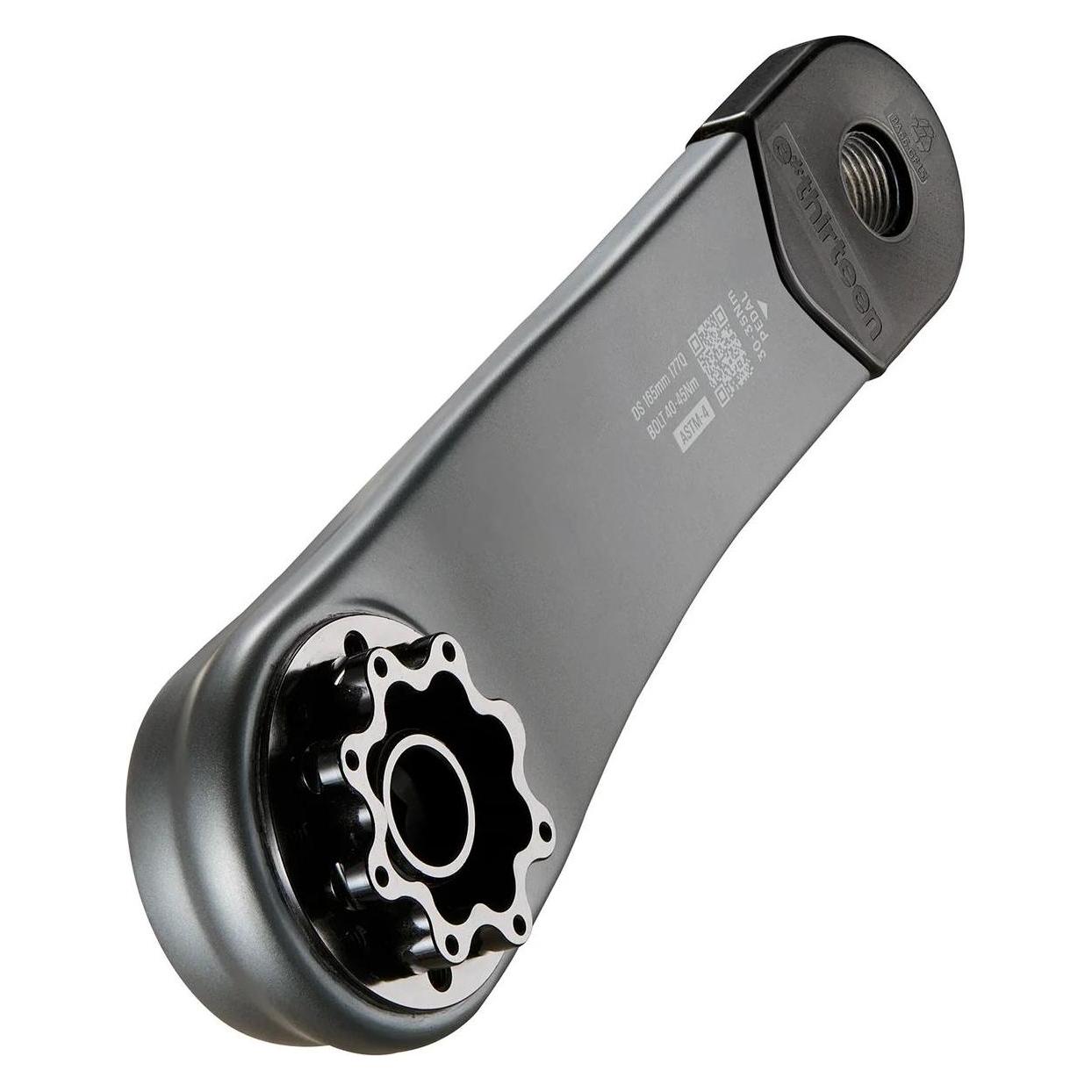 e*13 Helix Race Carbon Kurbel, 175mm, 73mm, 55mm Kettenlinie, Self Extractor, black (49472492)