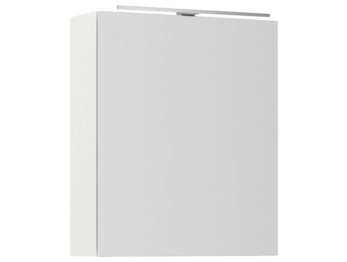 Nobilia Spiegelschrank, Weiß, Metall, 60x72x21 cm, Badezimmer, Badmöbelsets & Badmöbelserien, Badmöbelserien