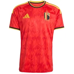 Belgien Herrenfußballshirt Home 2026, Heimtrikot mit Climacool für Spiel, Training und Fanmomente - rot / M