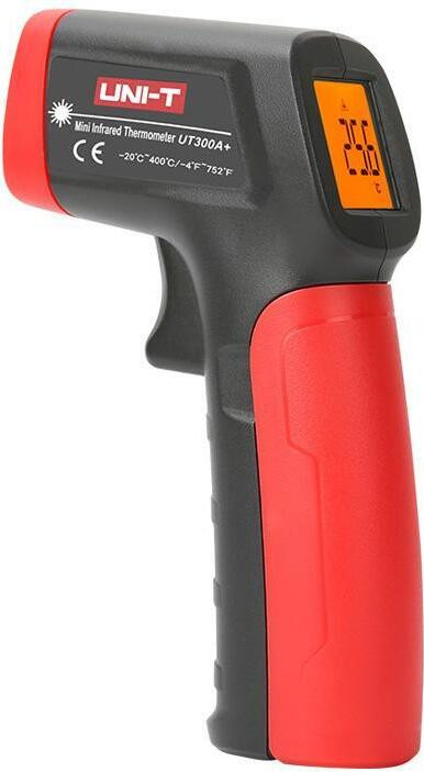 UNI-T Infrarood thermometer contactloos pyrometer UT300A+ UT300A bereik -20 tot +400°C